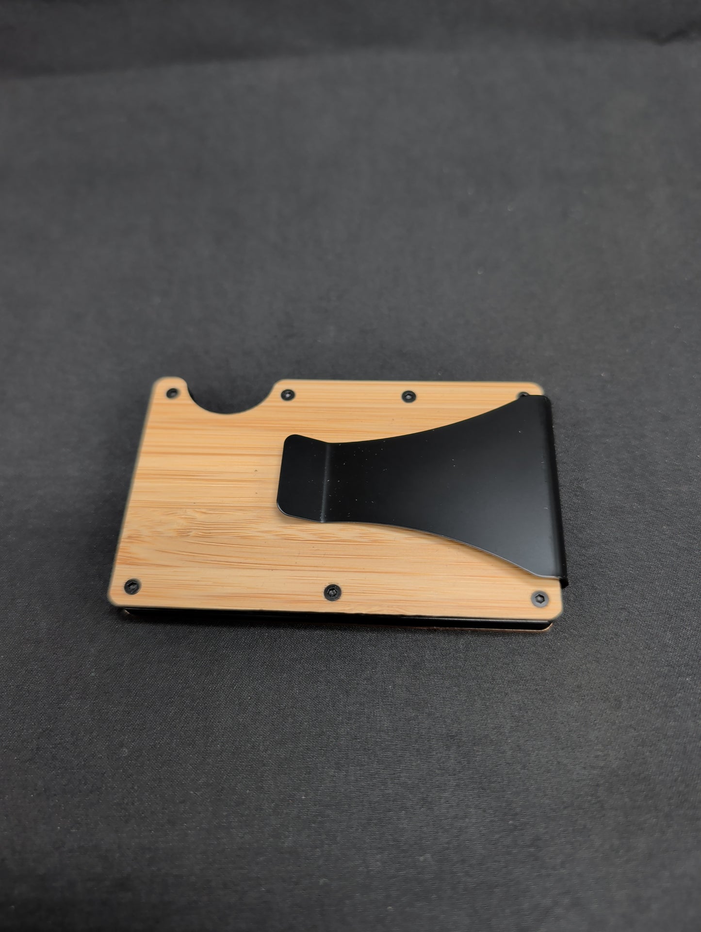 Bamboo Wood Minimalist Wallet