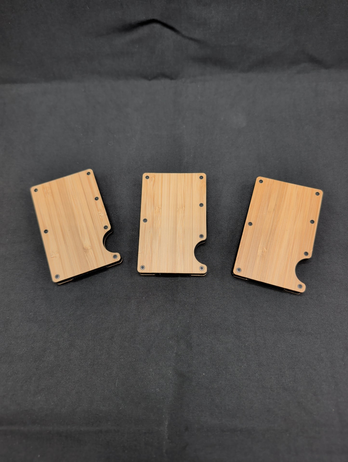 Bamboo Wood Minimalist Wallet
